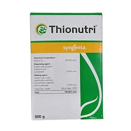 PRODUCT TITLE  Syngenta Thionutri Fungicide – Sulphur 80% WDG