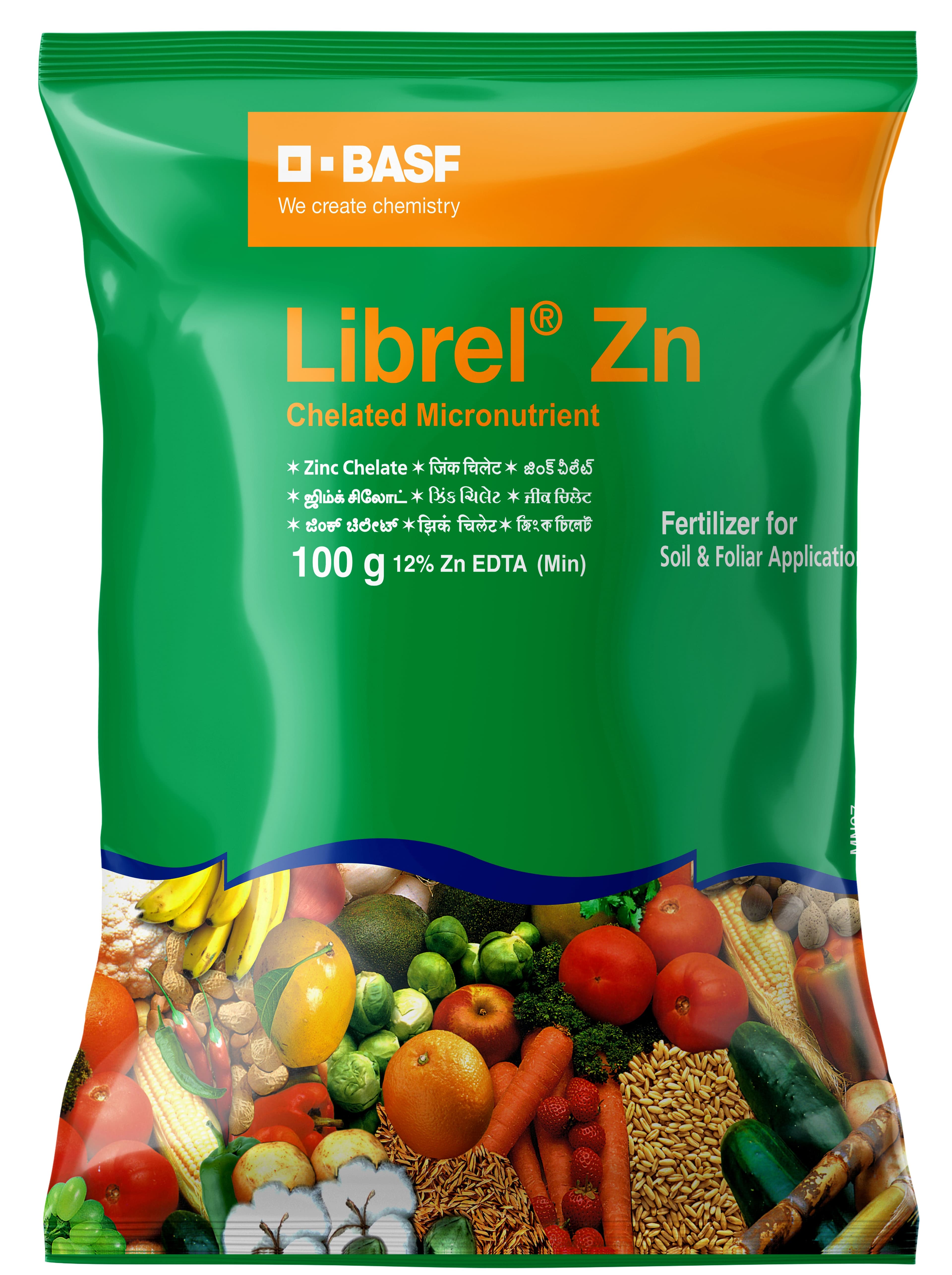 BASF Librel Zn – Chelated Zinc Micronutrient